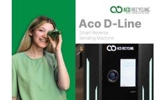 Aco Recycling - D-Line Smart Reverse Vending Machine - Brochure