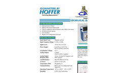 Hoffer - Model HRT1 - Rate Indicator - Brochure