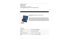 AquaPhoenix - Model BWTK100 - Boiler Water Combination Test Kit Brochure 