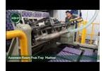 Automatic Rotary Fruit Tray / Carton Machine Video