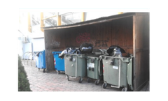 RONDO - Model RT/K - 4 Wheelie Steel Waste Bins