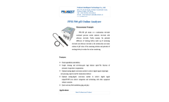Probest - Model PPH-500 - pH Online Analyzer Brochure