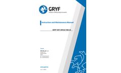 GRYF - Model OXY ZM 02/100/2 - Gas Analyzer - Brochure