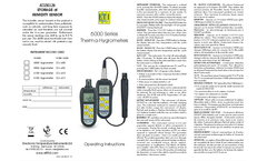 ModETI - Model 6100 & 6102 - Therma Hygrometers with Interchangeable Probes Brochure