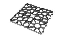 GEOFLOR - Plastic Ground Grid for Parking Lots on Existing Lawns