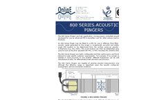 OEL - Model 800 Series - Acoustic Pingers - Brochure