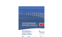 EWEA Offshore 2011 Exhibiion Sponsorship Opportunities Brochure