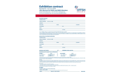 EWEA Offshore 2011 Exhibiion Contact Brochure