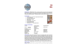 Parson Seal-Tite Full Data Sheet