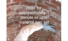 Active Leak Repair in Sanitary - Sewer Manhole with Quick Plug Video