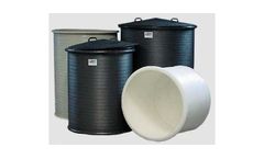 Krušik - Plastic Tubs - Vertical Open Tanks