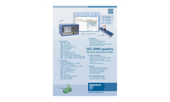 Innomar - Model 15 - Deep Sub-Bottom Profiler (SBP) - Brochure