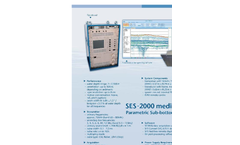 Innomar - Model Standard-USV - Sub-Bottom Profiler (SBP) - Brochure