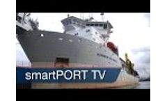 The Alexander von Humboldt - A huge hopper-dredger in action Video