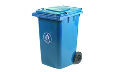 SC360L - Model 2-Wheeled - 360 Litre Wheelie Waste Bin with Flat Lids