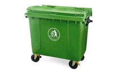 SC660L - Model 4-Wheeled - 660 Litre Mammoth Wheelie Waste Bin