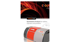 Cobalt - Model TRS100 - Pharmaceutical Quality Control System Brochure