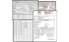 GEOSYSTEM - Version QC-Concrete - Quality Control Concrete Software
