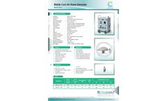 Chemtronics Chemozone - MC/HC Series - Mobile Ozone Generator - Datasheet