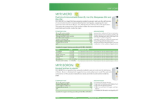 BORON - Model MYR - Borated Fertiliser Brochure