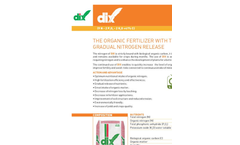 Model DIX - Biological Organic Carbon Fertilizer- Brochure