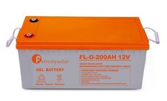 Felicity-Solar - Model FL-G-200AH12V - 12v 200ah Gel Solar Battery