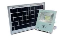 Lifepo - Model FL-A8-30W - 30w Battery Solar Led Flood Light