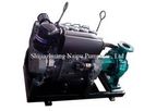 Naipu - Model IS150-125-315 - Diesel Engine Irrigation Water Pump