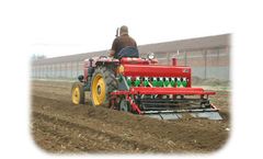 Double-Disc Wheat Seeder