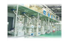 100T D Automatic Rice Mill Production Line Working Process