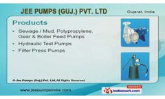Sewage/Mud Pumps by Jee Pumps (Guj.) Pvt. Ltd, Ahmedabad - Video