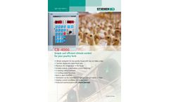 Stienen - Model PL-9400 - Poultry Farm Management Computer-  Brochure