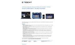 Evident - Model OmniScan X3 - Phased Array Flaw Detector - Brochure