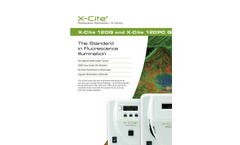  	X-Cite - Model 120PC Q - Light Source Computer Controlled Fluorescence Microscope Brochure