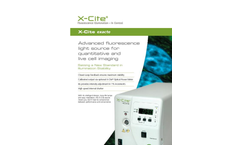 X-Cite - Model exacte - Ultra-Stable Fluorescence Light Source for Microscopy - Brochure