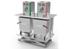 Model 2200 Liter - Underground Waste Container with Hydraulic Jack