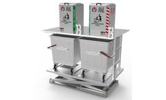 Model 2200 Liter - Underground Waste Container with Hydraulic Jack