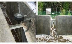 Open Channel Flow Meter for Influent
