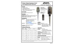 ABM - Model R-EXP - Explosion Proof Radar Level Sensor - Brochure