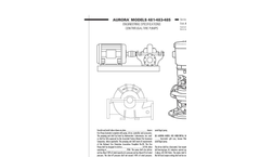 Series 913 - Horizontal Split Case Diesel Drive Fire Pumps Specifications Sheet