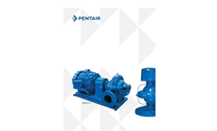 Pentair Aurora - Horizontal and Vertical Single Stage Split Case - Model 411, 412 and 413 - Brochure