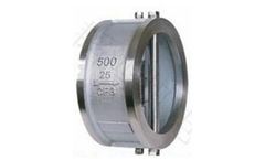 Model H76XW - Cast Steel Pair Butterfly Check Valve