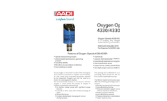 4330/4330F Oxygen Optode Brochure