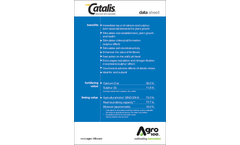 Catalis - Newest Nutriliming Agent Brochure