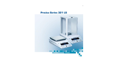 Precisa - Model EM 120-HR - Moisture Analyzer Brochure