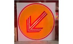 MTP - Model 3,600.00za‚ - Keep Left Soar Traffic Direction Arrow