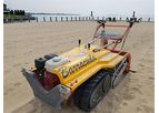 CleanSands, Inc - Model BARRACUDA - Walk Behind Beach Cleaner