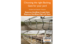 Reporoa Herdflow - Right Backing Gate Brochure