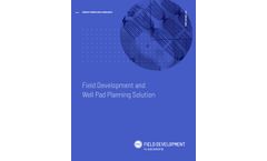 SeisWare - Field Development Planning Software - Brochure