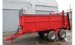 Model PTU-8B - Solid Organic Manure Spreader